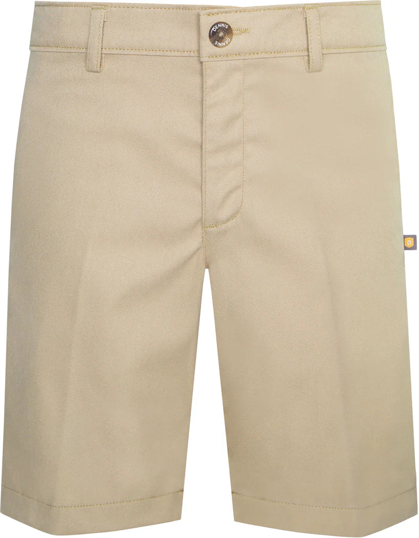 Flat Front Stretch Twill Shorts