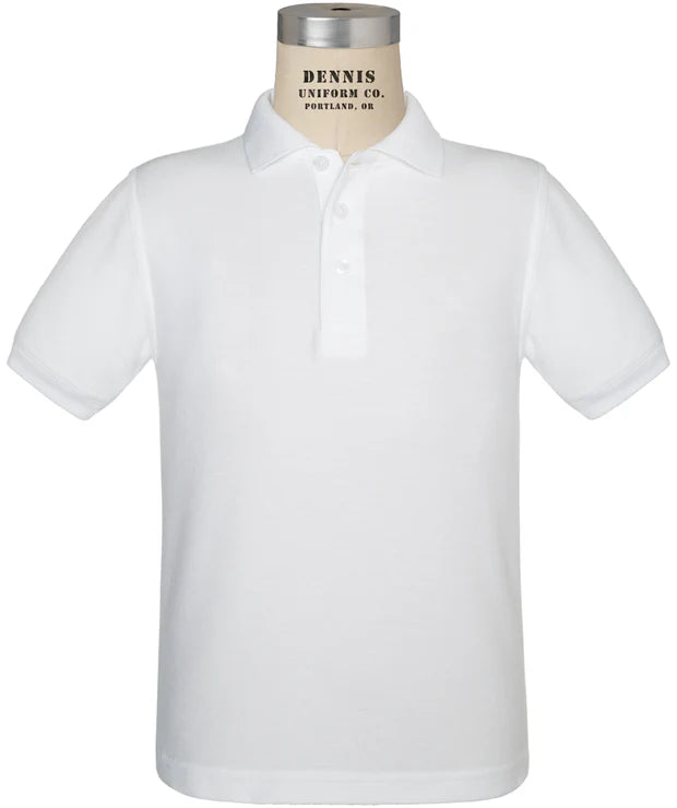 Short Sleeve Pique Polo