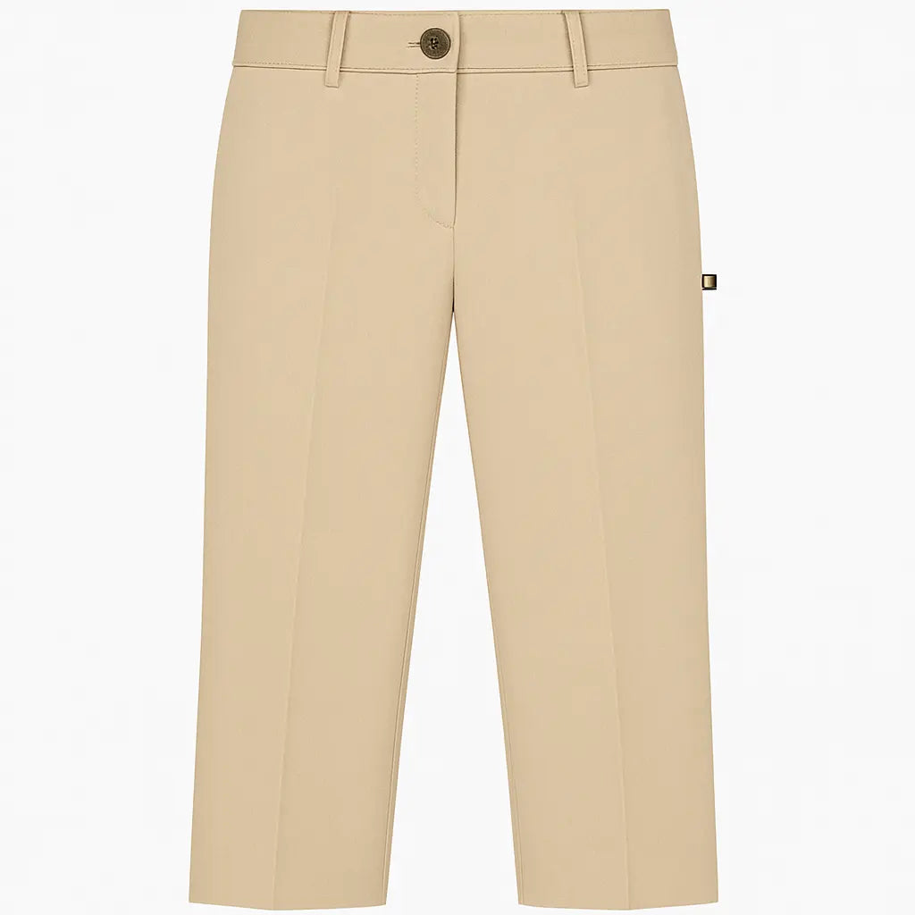 Flat Front Stretch Twill Pants