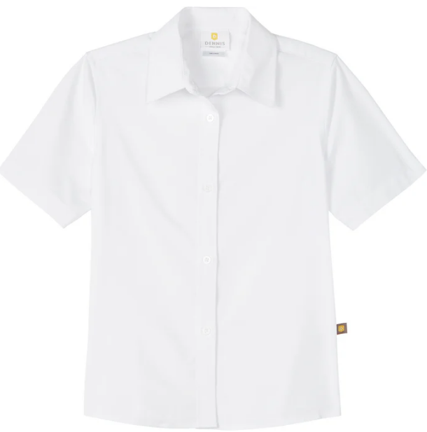 Short Sleeve Oxford Shirt (Feminine Fit)