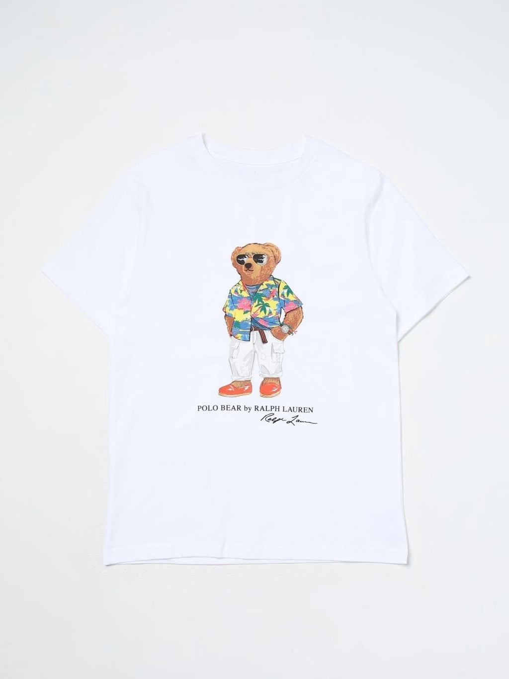 White Beach Club Bear T-Shirt