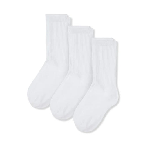 Cotton Knit Crew Socks