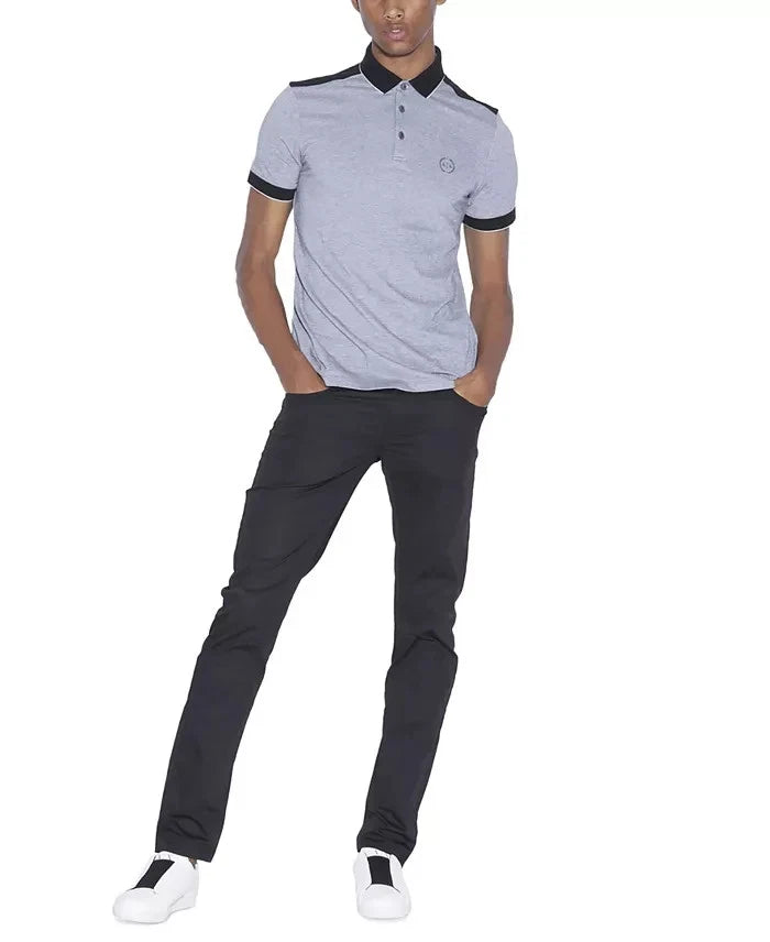 Accent Small Circle Logo Polo Shirt