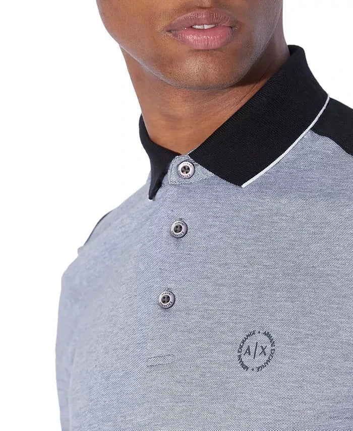 Accent Small Circle Logo Polo Shirt