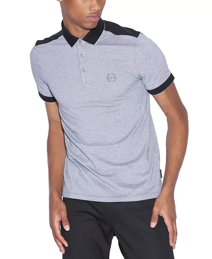 Accent Small Circle Logo Polo Shirt