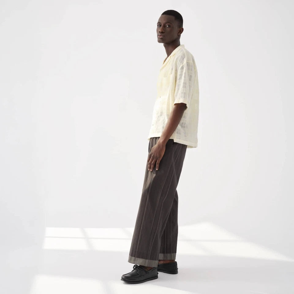 Boat Shoe Black Leather Smooth