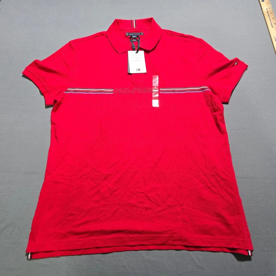 Striped Chest Short Sleeve